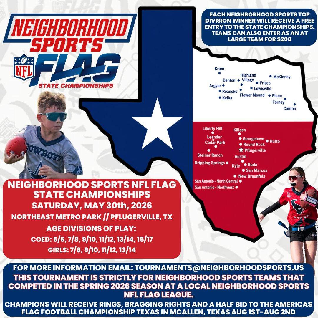 Neighborhood Sports NFL Flag State Championships Spring 2026